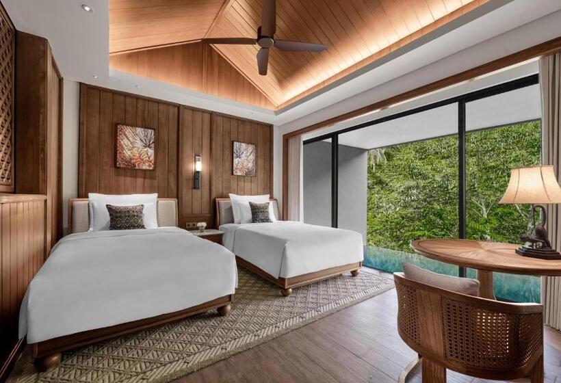 침실 2개 빌라, Anantara Ubud Bali Resort