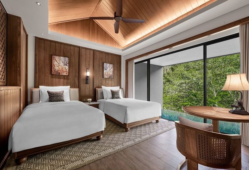 침실 2개 빌라, Anantara Ubud Bali Resort