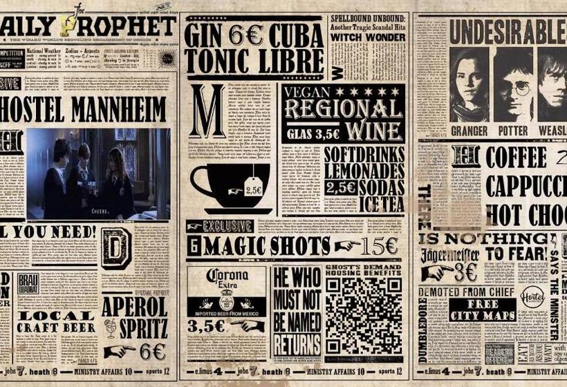 스탠다드 룸 공동 욕실, Hostel Mannheim