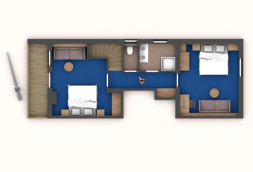 דירת שני חדרים, Restaurant Claudia