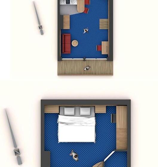 חדר דופלקס, Restaurant Claudia