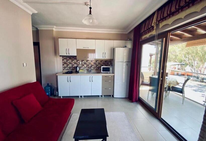 Апартаменты 1 Спальня с Балконом, Sunset Beach Apartments