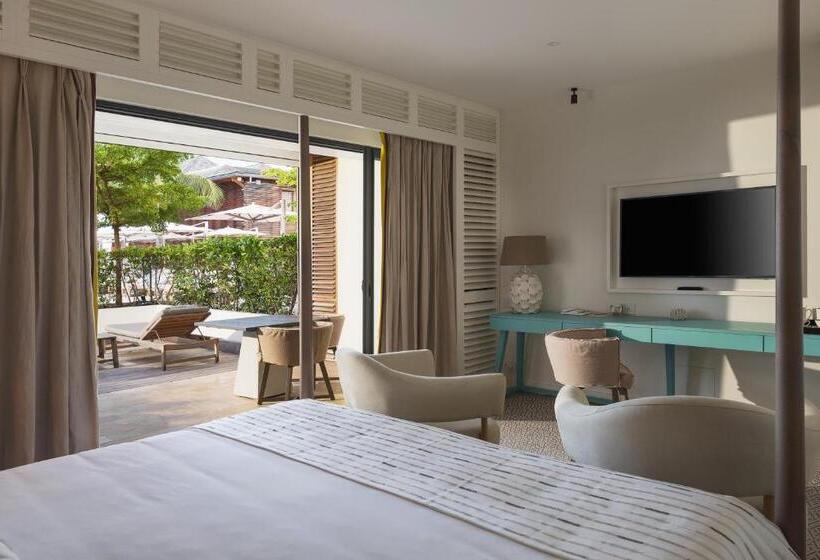 اتاق استاندارد با وان آب گرم, Le Barthélemy Hotel & Spa