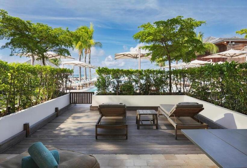 اتاق استاندارد با وان آب گرم, Le Barthélemy Hotel & Spa
