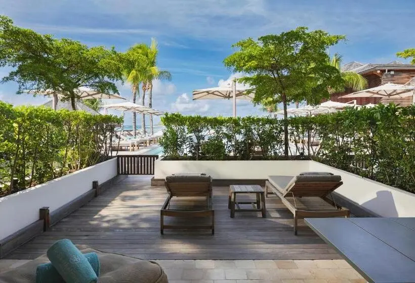 اتاق استاندارد با وان آب گرم, Le Barthélemy Hotel & Spa