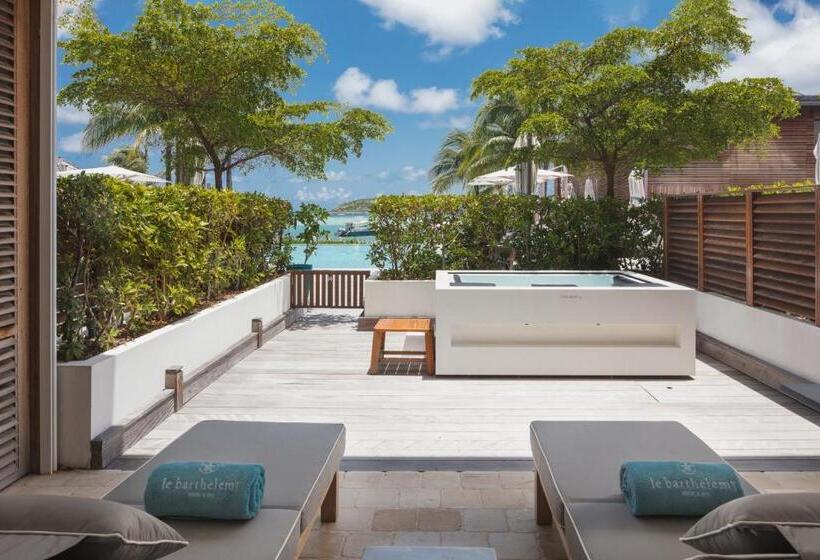 اتاق استاندارد با وان آب گرم, Le Barthélemy Hotel & Spa