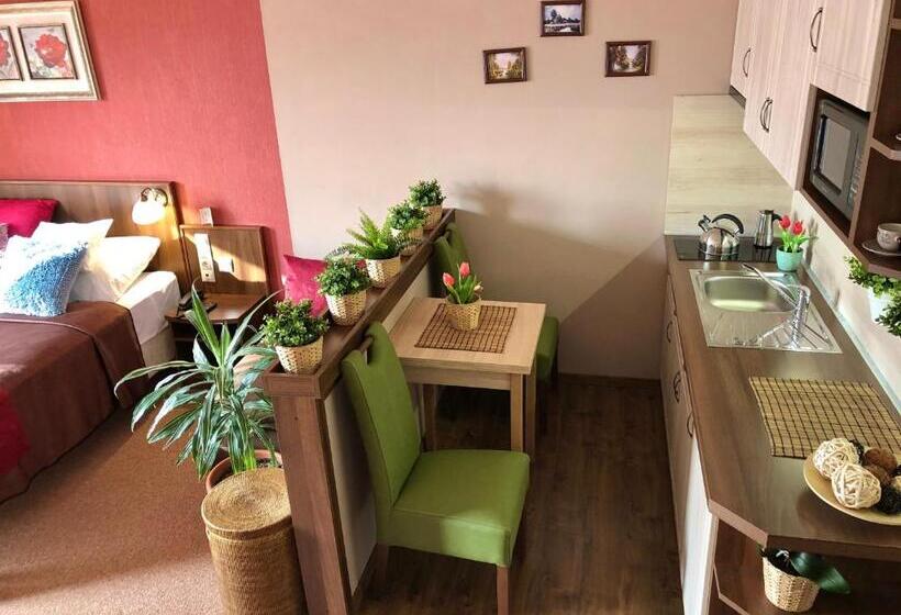 סטודיו דלוקס, Ambrózia étterem és Panzió