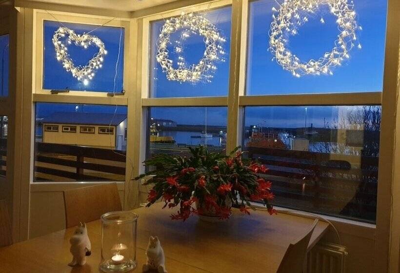 اتاق استاندارد با سرویس بهداشتی مشترک, Guesthouse Dyngja