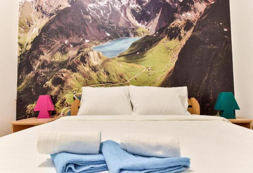 اتاق استاندارد با سرویس بهداشتی مشترک, Get Inn Skopje Hostel