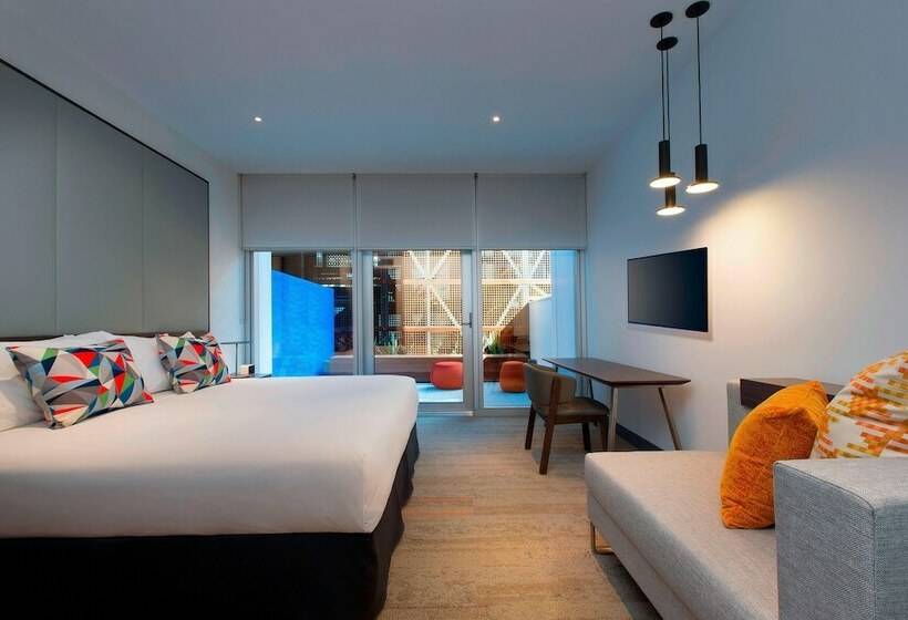 חדר סטנדרט מיטה זוגית, Aloft Perth