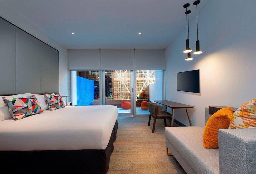 חדר סטנדרט מיטה זוגית, Aloft Perth