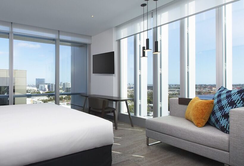 חדר סטנדרט מיטה זוגית, Aloft Perth