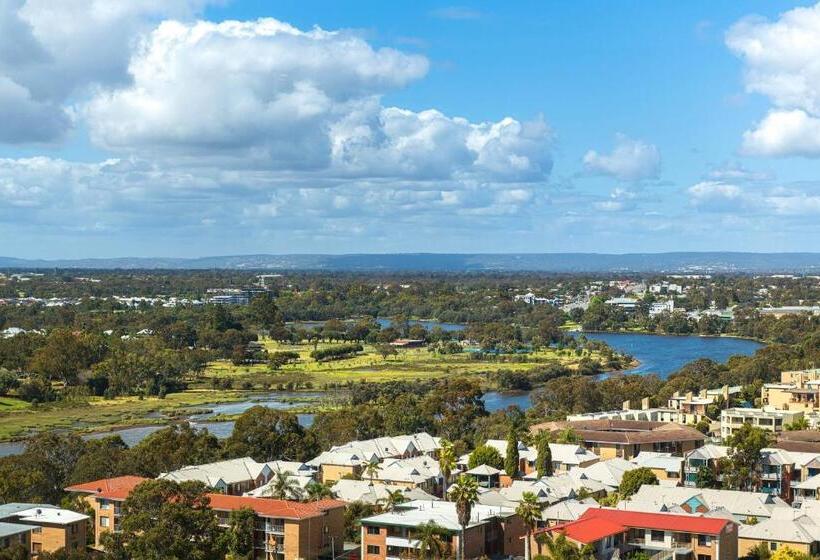 חדר סטנדרט עם מיטת קינג, Aloft Perth