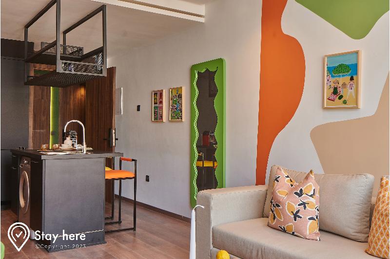 带1个卧室的豪华公寓, Stayhere Casablanca Cil Vibrant Residence