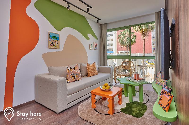 带1个卧室的豪华公寓, Stayhere Casablanca Cil Vibrant Residence