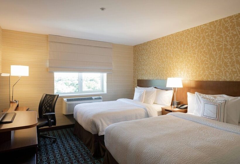Номер Стандарт 2 Двуспальные Кровати, Fairfield Inn & Suites By Marriott New York Queens/fresh Meadows