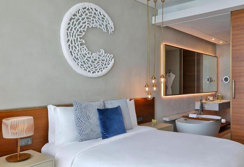带观景和大床的豪华房间, The St. Regis Downtown, Dubai