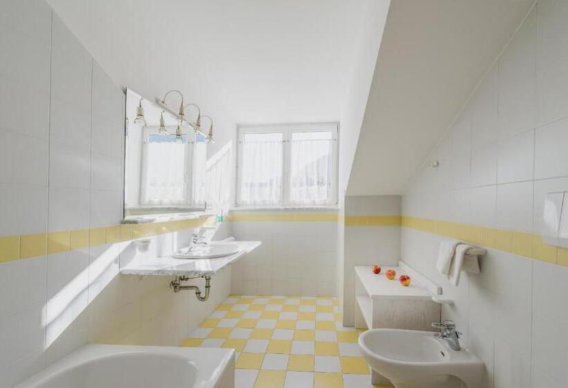 غرفة قياسية مزوَّدة بشُرفة, Tirolerin Garni