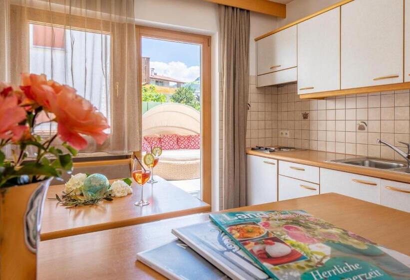 Апартаменты 1 Спальня с Балконом, Apartm. & Bb Ferienidylle Gstrein
