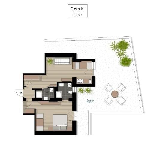 침실 1개 발코니 아파트, Apartm. & Bb Ferienidylle Gstrein