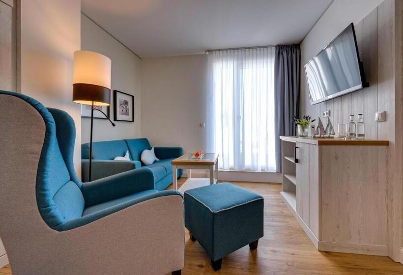 带阳台套房, Erholung