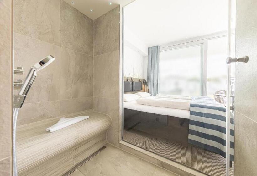海景标准间带阳台, Slowdown Bottsand Hotel Und Spa