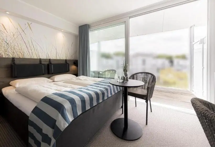 オーシャンビュースタンダードルームバルコニー付き, Slowdown Bottsand Hotel Und Spa