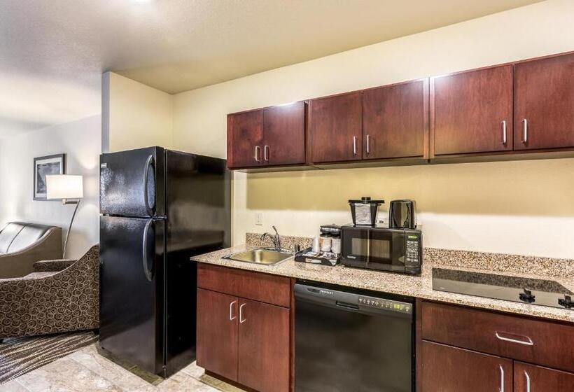 스위트 킹사이즈 침대, Cobblestone Hotel & Suites   Stevens Point