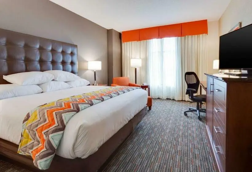 キングサイズベッドのデラックスルーム, Drury Inn & Suites Fort Myers Airport Fgcu