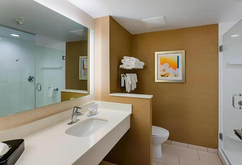 キングサイズベッドのスタンダードルーム, Fairfield Inn & Suites By Marriott Abingdon
