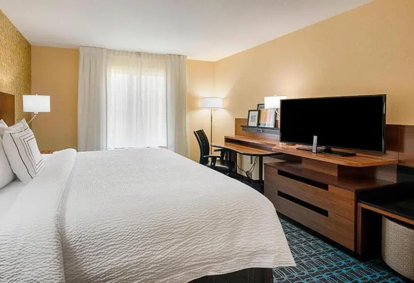 キングサイズベッドのスタンダードルーム, Fairfield Inn & Suites By Marriott Abingdon