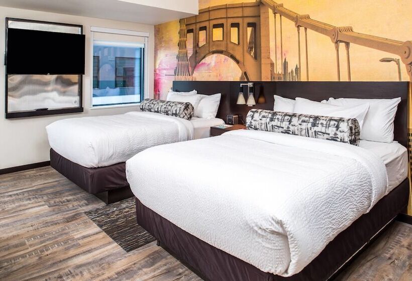 带2个卧室的套房, Residence Inn By Marriott Pittsburgh Oakland/university Place