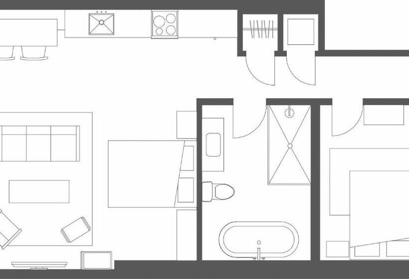 스탠다드 룸, Lokal Hotel Old City