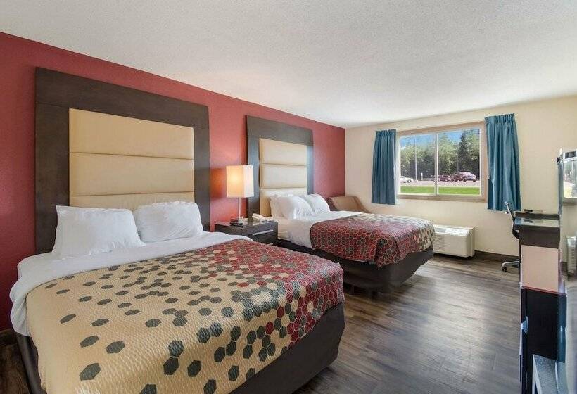 غرفه قياسيه سريرين مزدوجين, Econo Lodge Hurley Ironwood
