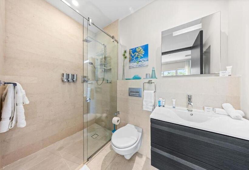 2 Bedroom Apartment Garden View, Le Vent Eagle Beach Condos By Bocobay Aruba