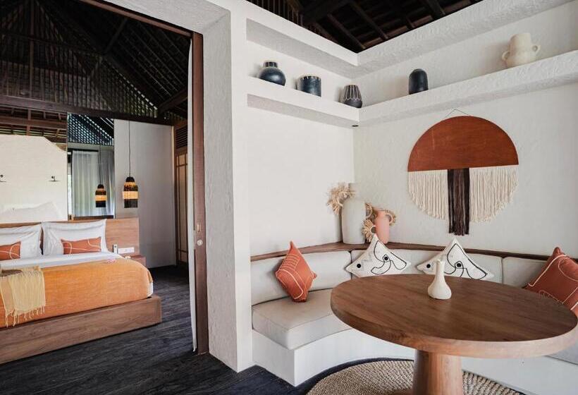 סוויטה נוף לבריכה, Kuara Lombok