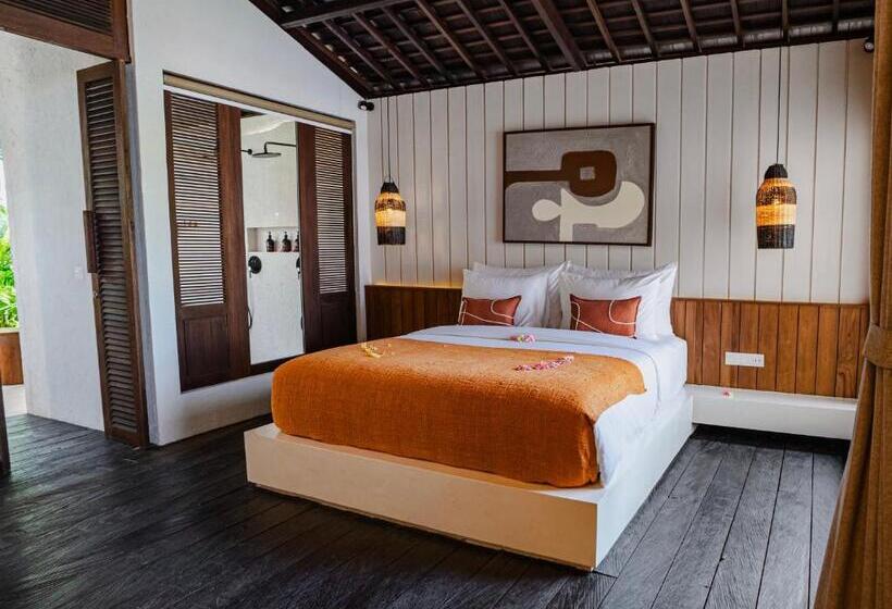 וילת חדר שינה 1 עם נוף לים, Kuara Lombok