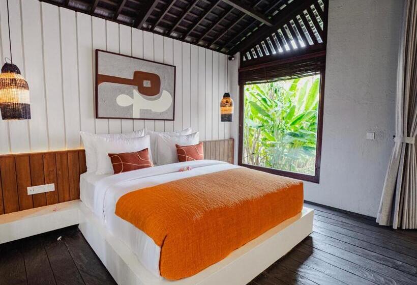 וילת חדר שינה 1 עם נוף לים, Kuara Lombok