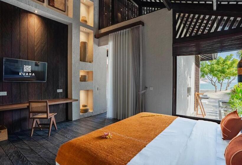 וילת חדר שינה 1 עם נוף לים, Kuara Lombok
