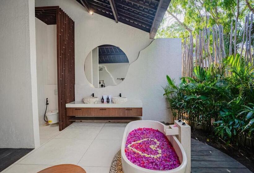 וילת חדר שינה 1 עם נוף לים, Kuara Lombok