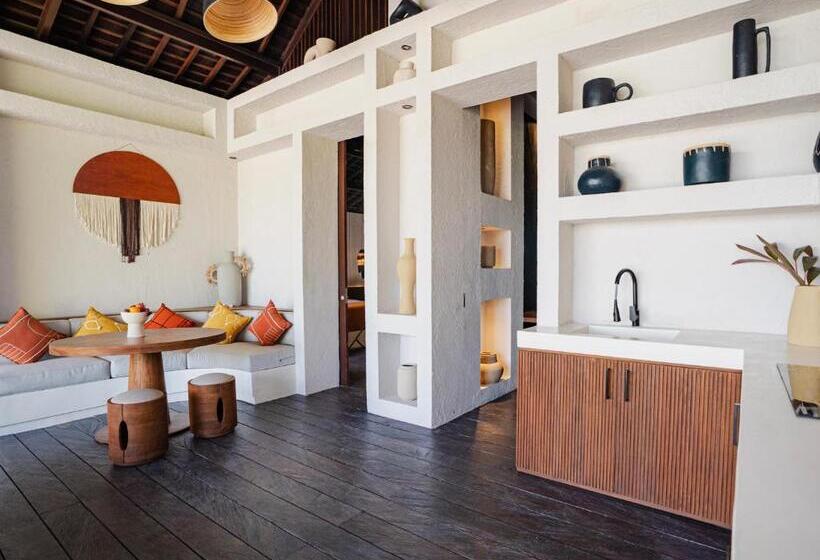 וילת חדר שינה 1 עם נוף לים, Kuara Lombok