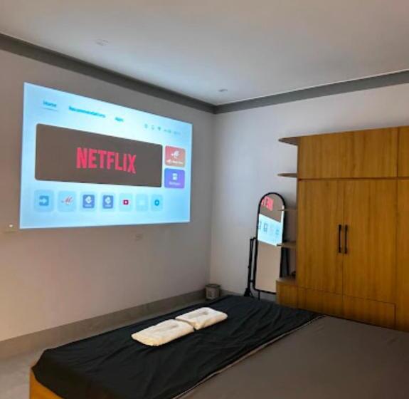 اتاق استاندارد با چشم‌انداز باغ, Muong Thanh Homestay