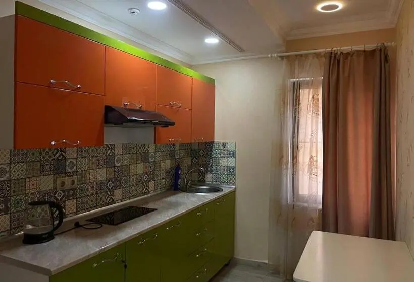 آپارتمان 1 خوابه همکف, Motel 444 Qusar