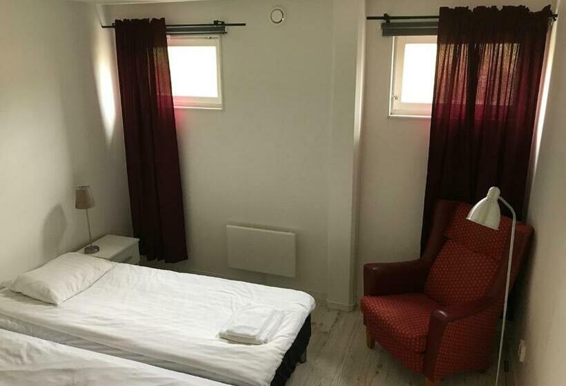 带共用浴室的标准房间, Fjord Hostel Rooms