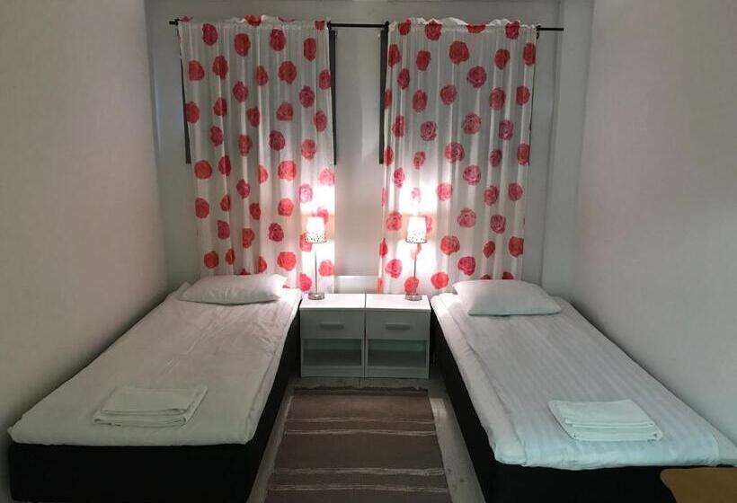 带共用浴室的标准房间, Fjord Hostel Rooms