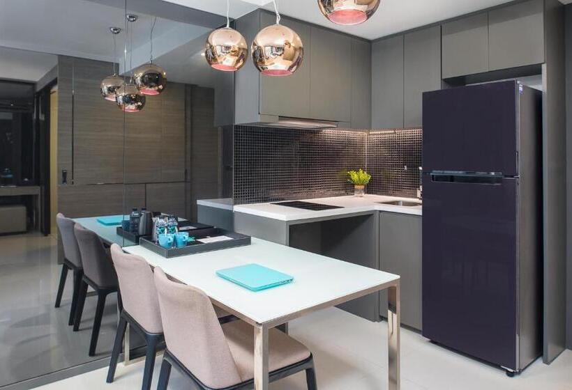 带1个卧室的豪华公寓, Cross Vibe Pattaya Seaphere   Formerly X2 Vibe Pattaya Seaphere