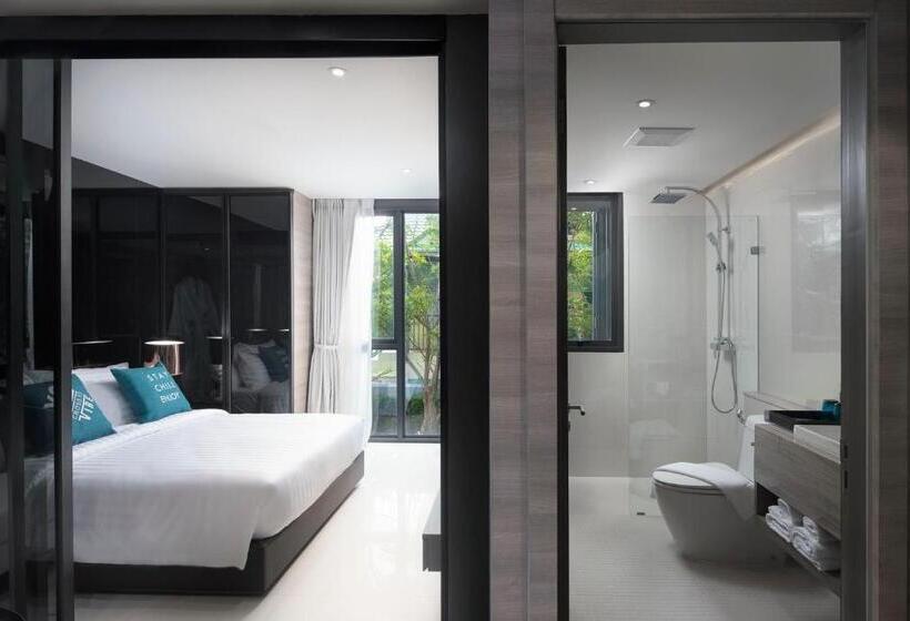 침실 1개 디럭스 아파트, Cross Vibe Pattaya Seaphere Formerly X2 Vibe Pattaya Seaphere