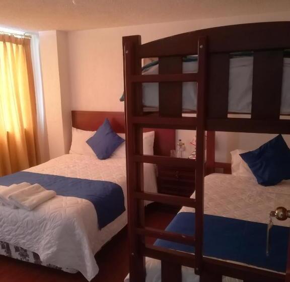Standaard Driepersoonskamer, Hostal Alborada Riobamba