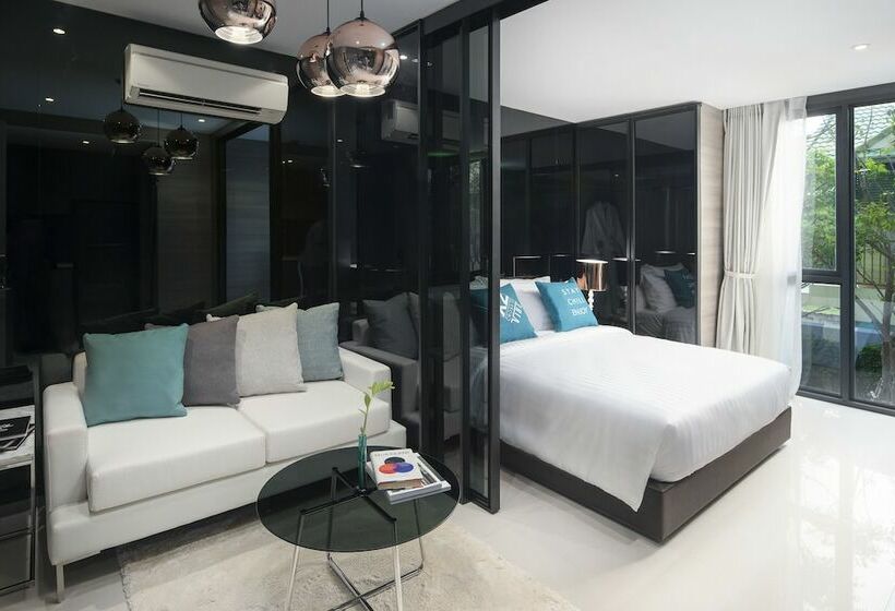 带1个卧室的豪华公寓, Cross Vibe Pattaya Seaphere   Formerly X2 Vibe Pattaya Seaphere