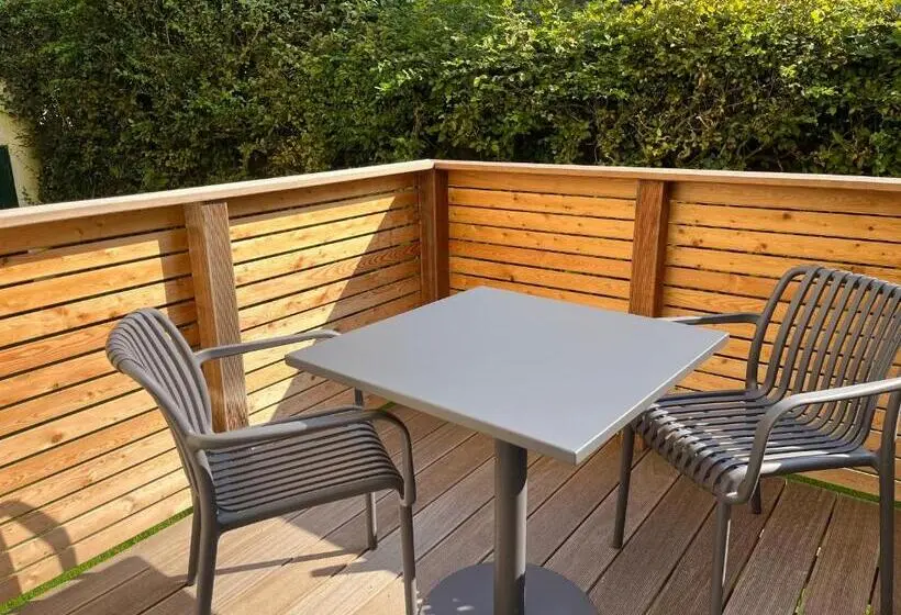 １ベッドルームのデラックスアパートメント, Villa Am Stadtpark   Boardinghouse